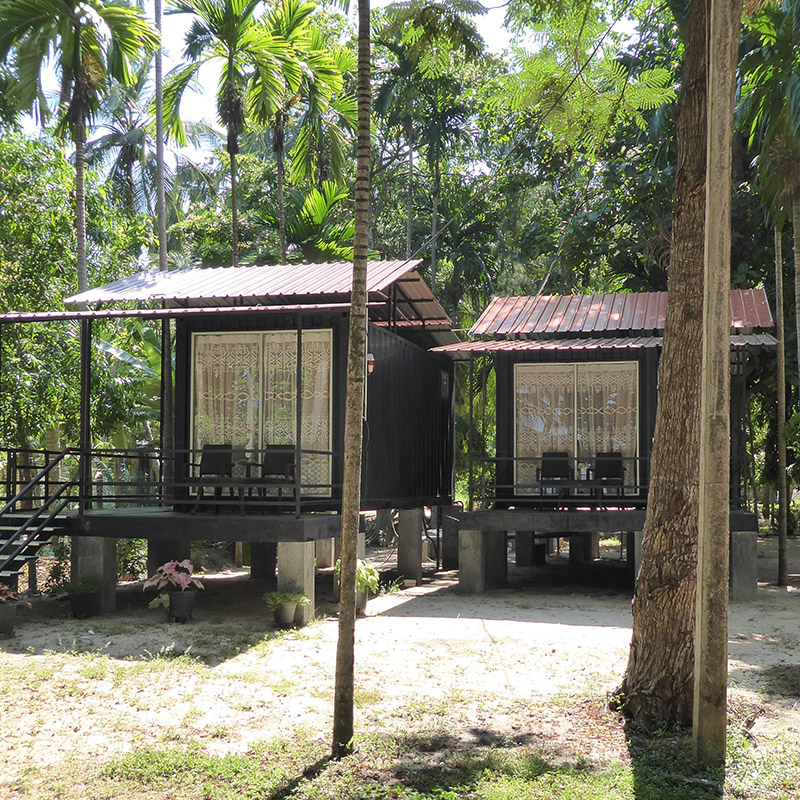 AC Lagoon View Units - Steel Cabanas